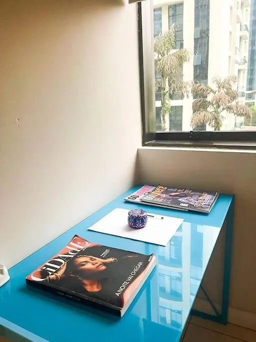 Flat Moema Com Varanda,Lazer,Servicos E Vaga Apartment Sao Paulo Brazil