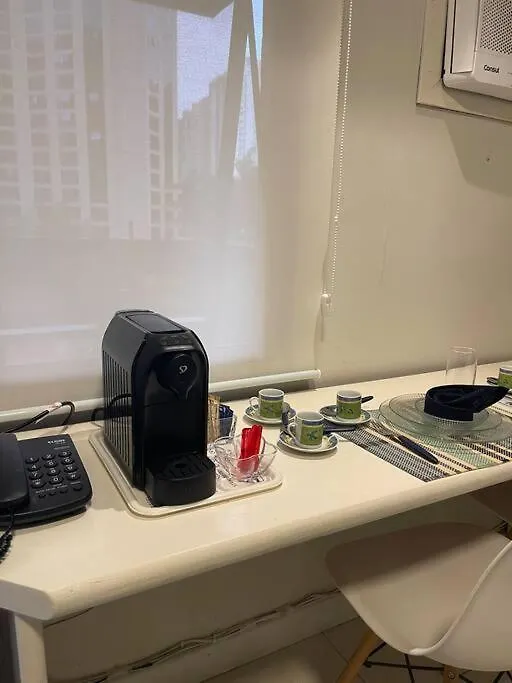 Flat Moema Com Varanda,Lazer,Servicos E Vaga Apartment Sao Paulo